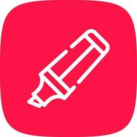 Highlighter Creative Icon Design vector