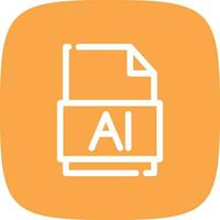 Ai File Creative Icon Design vector