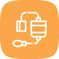 Sphygmomanometer Creative Icon Design vector