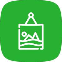 Frame Creative Icon Design vector