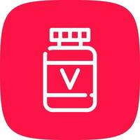 Vitamin Creative Icon Design vector