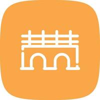 Bridge Creative Icon Design vector