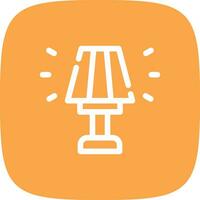 Lamp Creative Icon Design vector