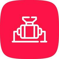 Crusher Creative Icon Design vector