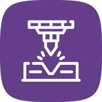 Bending Creative Icon Design vector