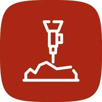 Mining Creative Icon Design vector