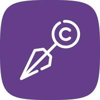 Kunai Creative Icon Design vector