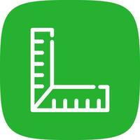 Ruler Creative Icon Design vector
