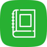 Diary Creative Icon Design vector