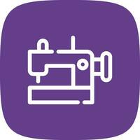 Sewing Machine Creative Icon Design vector