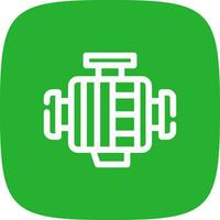 Car Engine Creative Icon Design vector