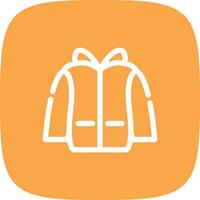 Jacket Creative Icon Design vector