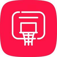 diseño de icono creativo de baloncesto vector