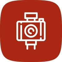 Camera Creative Icon Design vector