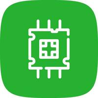 Processor Creative Icon Design vector