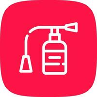 Extinguisher Creative Icon Design vector