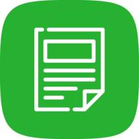 Document Creative Icon Design vector