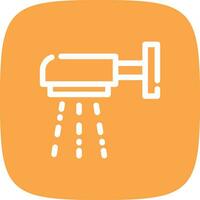 Shower Creative Icon Design vector