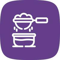 Strainer Creative Icon Design vector