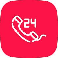 Emergency call Creative Icon Design vector