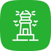 Lighthouse Creative Icon Design vector