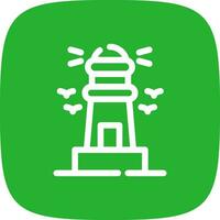 Lighthouse Creative Icon Design vector