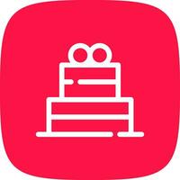 Cake Creative Icon Design vector