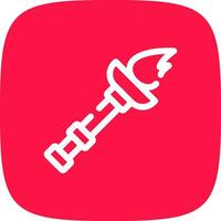 Torch Creative Icon Design vector
