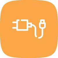 Charging Creative Icon Design vector