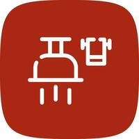 Shower Creative Icon Design vector