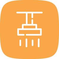 Shower Creative Icon Design vector