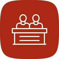 Jury Creative Icon Design vector