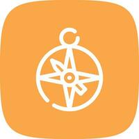 Compass Creative Icon Design vector