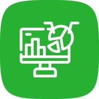 Data Analytics Creative Icon Design vector