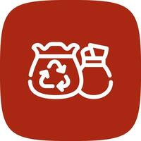 Garbage Creative Icon Design vector