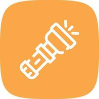 Flashlight Creative Icon Design vector