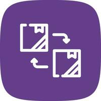 Replacement Creative Icon Design vector
