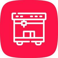 3D Printing Creative Icon Design vector