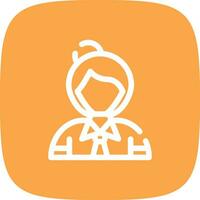 Worker Creative Icon Design vector