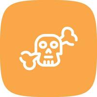 Dead Creative Icon Design vector