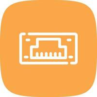 Hdmi Creative Icon Design vector