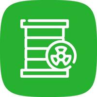 Toxic Waste Creative Icon Design vector