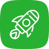 Rocket Creative Icon Design vector