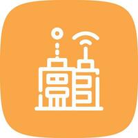 Smart City Creative Icon Design vector