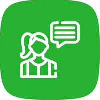 Chat Creative Icon Design vector