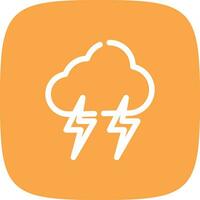 diseño de icono creativo de lluvia de ideas vector