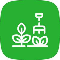 diseño de icono creativo de planta vector