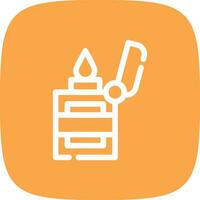 Lighter Creative Icon Design vector