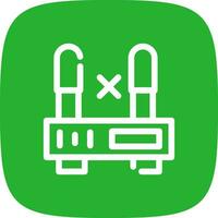 No Wifi Creative Icon Design vector