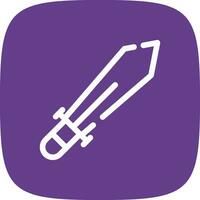 Sword Creative Icon Design vector